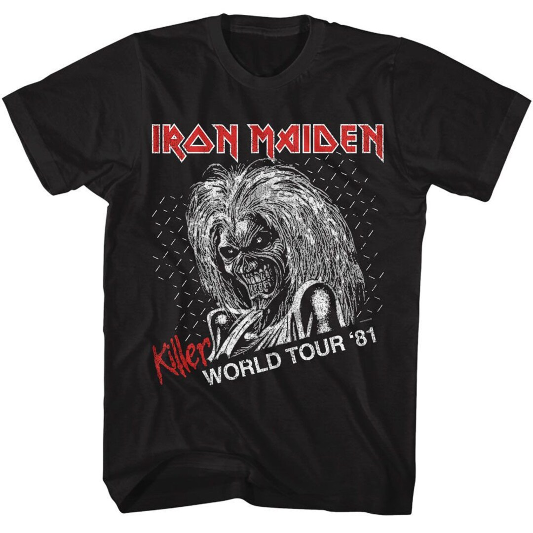 Camiseta Iron Maiden Killers Consulado do Rock | Back in Black