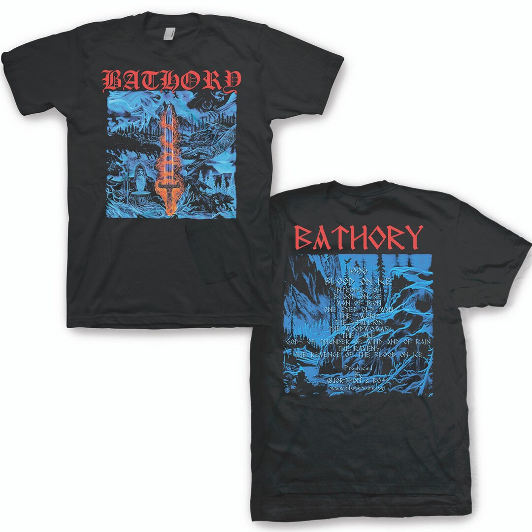 Bathory Blood on Ice T-shirt - Etsy