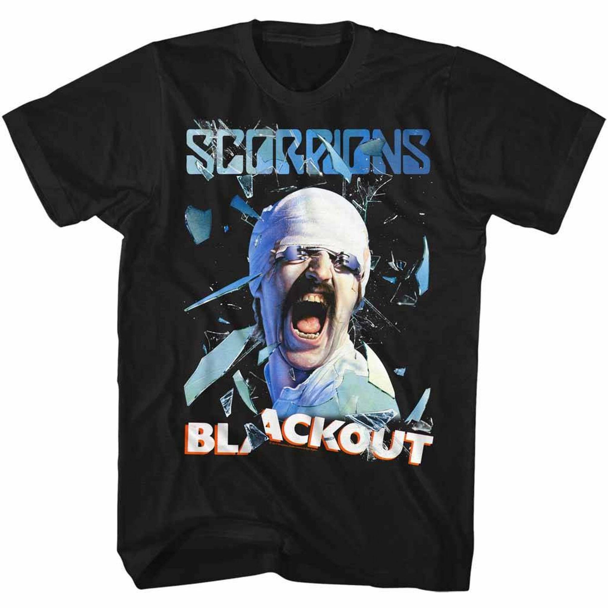 Discover Scorpions Blackout schwarz Erwachsene T-Shirt