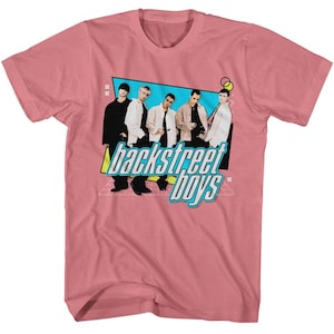 Koszulka dla dorosłych Backstreet Boys Geometryczne kształty Mauvelous