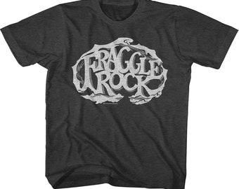 Fraggle Rock Logo Vintage Smoke - Camiseta juvenil