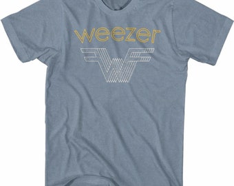 Vintage 1995 Weezer Band Tour T-shirt, Faded Black, Size XL - Etsy