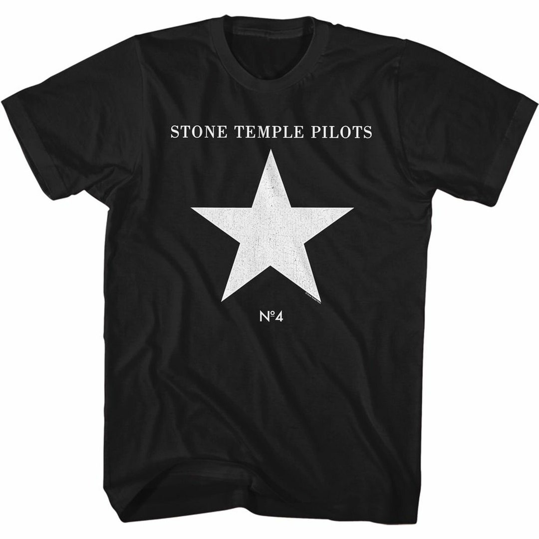 Stone Temple Pilots Number 4 Black Adult T-shirt - Etsy