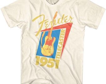 Fender Gitarren Telecaster 51 Natural T-Shirt