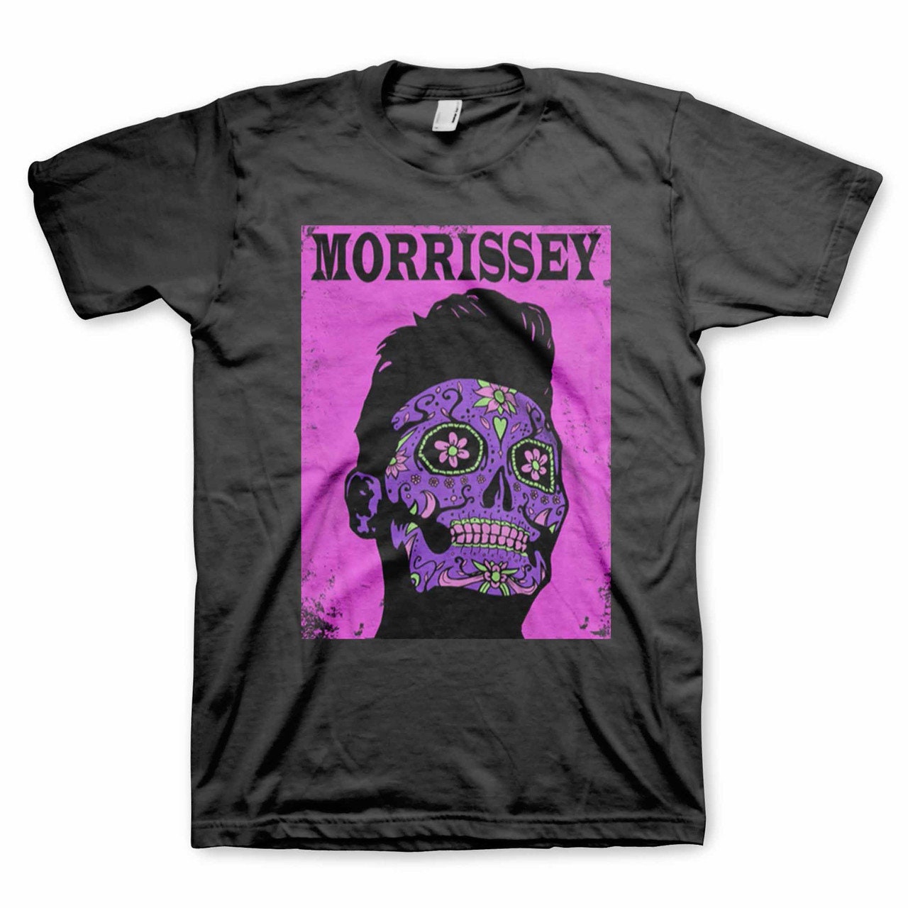 Morrissey Day of the Dead Pink Classic T-shirt - Etsy