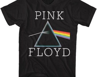 Pink Floyd Prism Black Adult T-Shirt