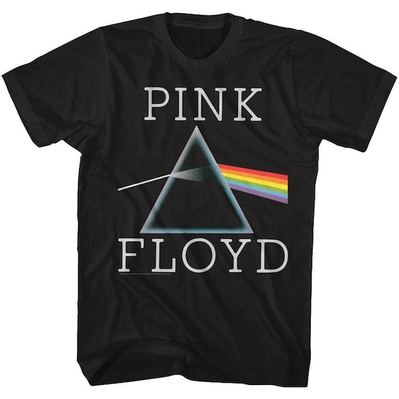 PINK FLOYD Tシャツ　2010年 Pink Floyd Prism Black Adult T-shirt - Etsy