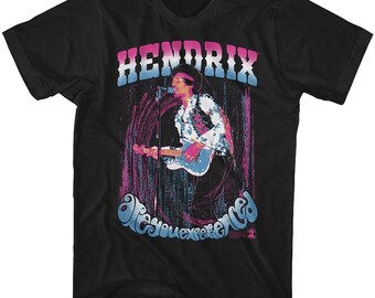 T-shirt Vintage LAST1 70 Anni '70 Jimi Hendrix Experience Rock Woodstock 183383125519 - Foto 3