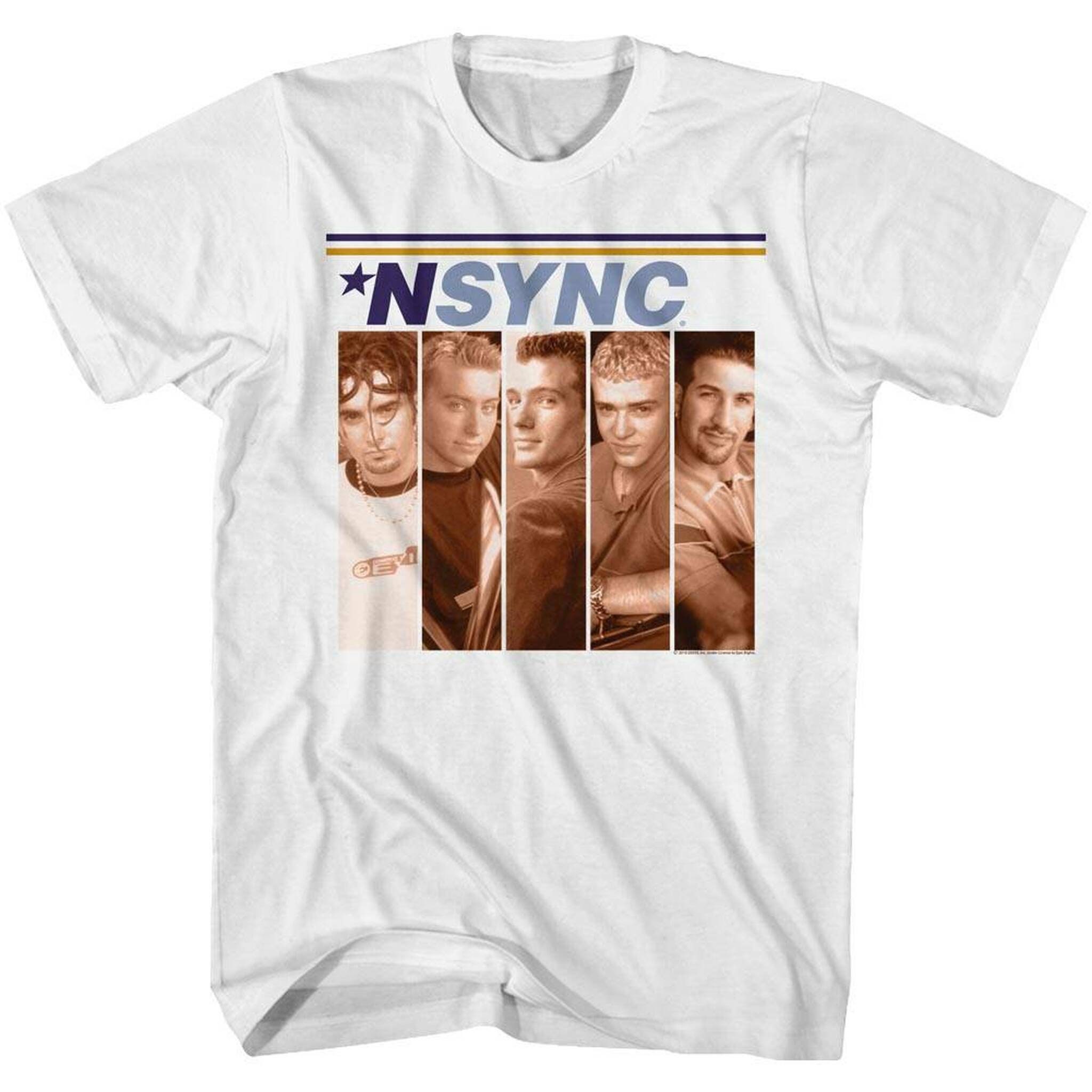 NSYNC Boxes White Adult TShirt Etsy