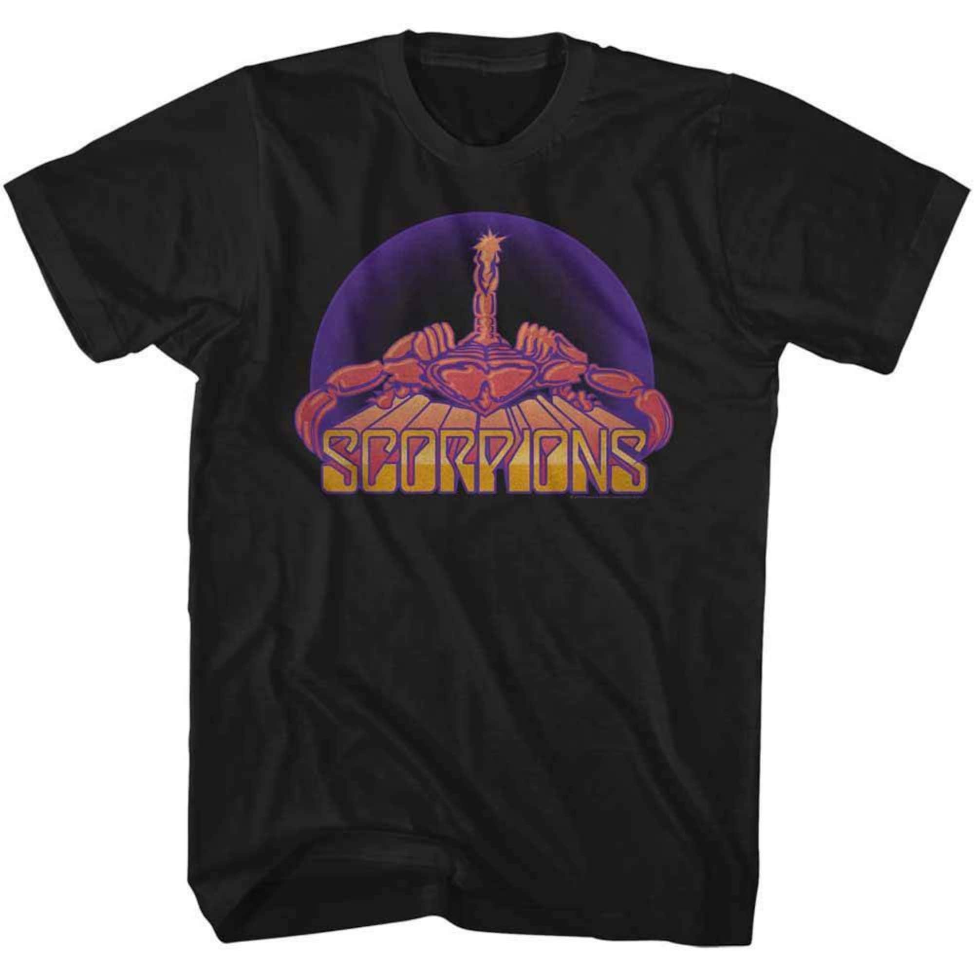 Discover Scorpions bright Scorpion Schwarz Erwachsene T-Shirt