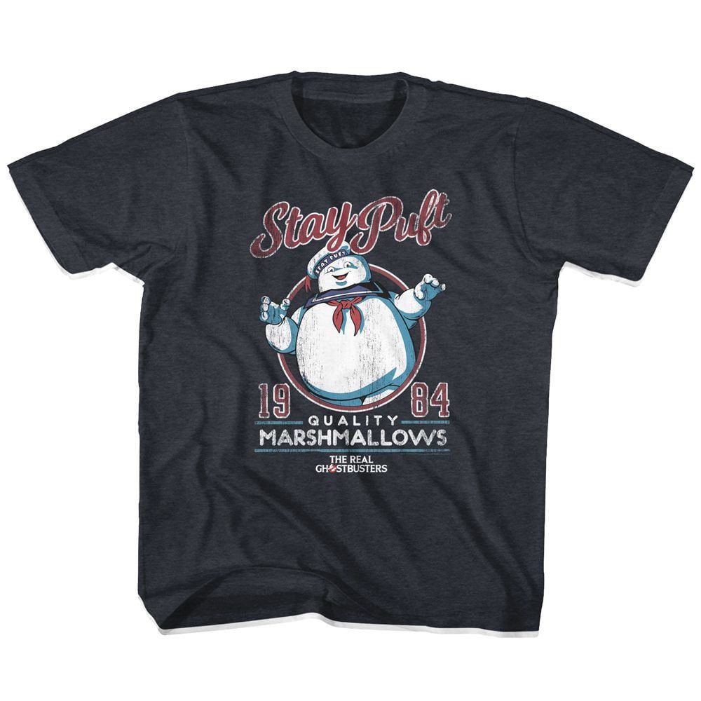 style3 Love Marshmallow T-Shirt per Bambini e Ragazzi acchiappafantasmi toffolette New York, Colore:Bianco, Dimensione