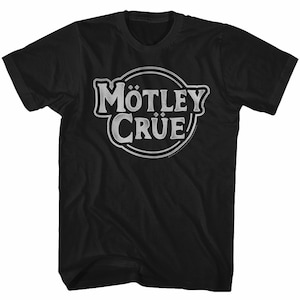 Motley Crue Motley Crue Black Adult T-Shirt