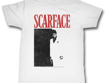 Scarface zwart-rood-wit T-shirt