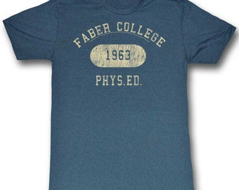 Maglietta Da Uomo Animal House Faber University Social - Foto 5