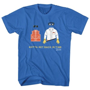 Back to the Future Gotta Get Back Royal Adult T-Shirt