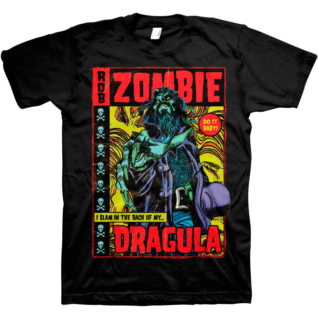 ロブ・ゾンビ ドラグラ Tシャツ - Etsy 日本
