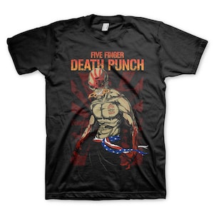Five Finger Death Punch Patriotic T-Shirt