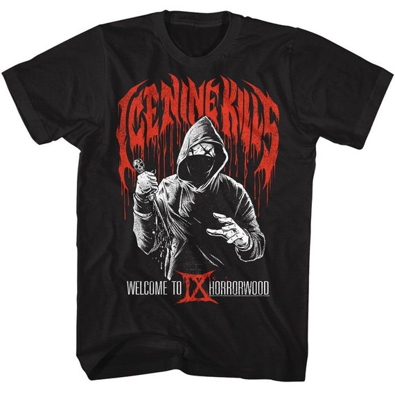 Ice Nine Kills Welcome Horrorwood Black Adult T-shirt - Etsy