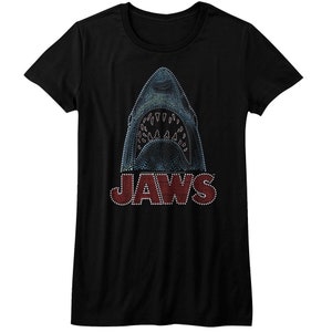 Jaws Be Dazzled Black Junior Women&#39;s T-Shirt
