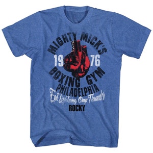 Rocky Mick&#39;s Gym Royal Heather Men&#39;s T-Shirt
