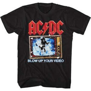 AC/DC Blow Up Your Video Black Adult T-Shirt