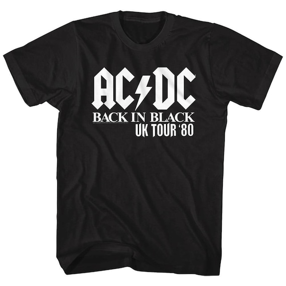 Ac dc Uk Tour Adult T shirt Etsy