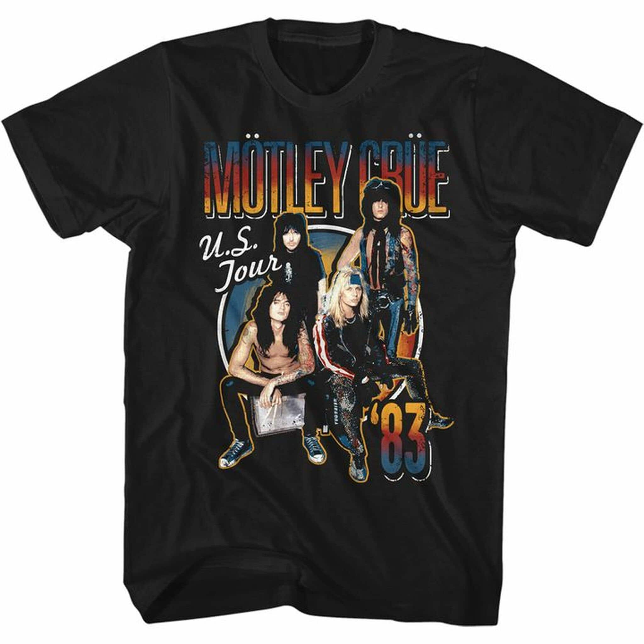 Discover Mötley Crüe US Tour 83 T-Shirt