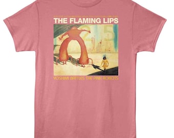 Flaming Lips Shirt 2003 Yoshimi Battles the Pink Robots Tour Tee