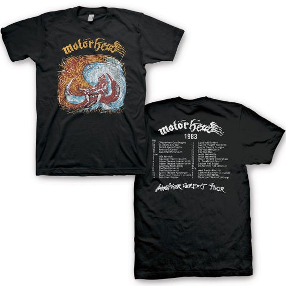 Motorhead Another Perfect Day Tour T-shirt Ireland