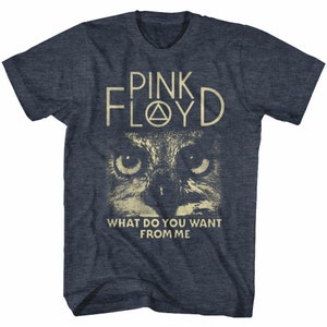 Pink Floyd WDYWFM? Navy Heather Adult T-Shirt