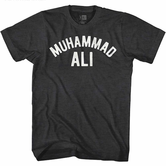 Muhammad Ali Ali Black Heather Adult T-shirt - Etsy
