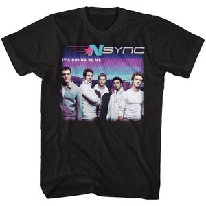 NSYNC It&#39;s Gonna Be Me T-shirt adulte noir