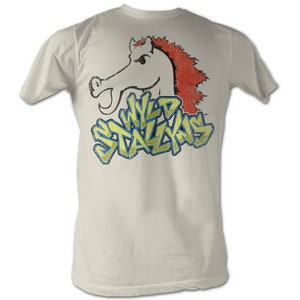 Bill and Ted Stallyns Natural Adult T-Shirt