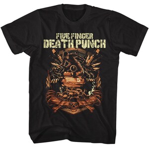 Five Finger Death Punch Tank Black Adult T-Shirt