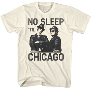 The Blues Brothers No Sleep Natural T-Shirt