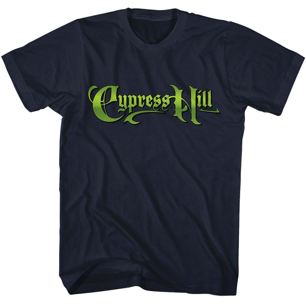 Cypress Hill Gradient Logo Navy T-shirt - Etsy