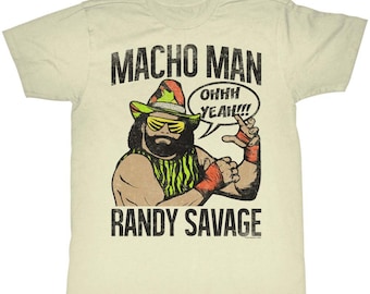 Macho-Mann Oh ja natürliches T-Shirt für Erwachsene