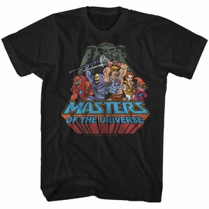 Masters Of The Universe Register Black T-Shirt