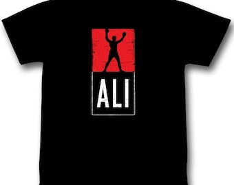 Camiseta negra para adultos de Muhammad Ali Ali
