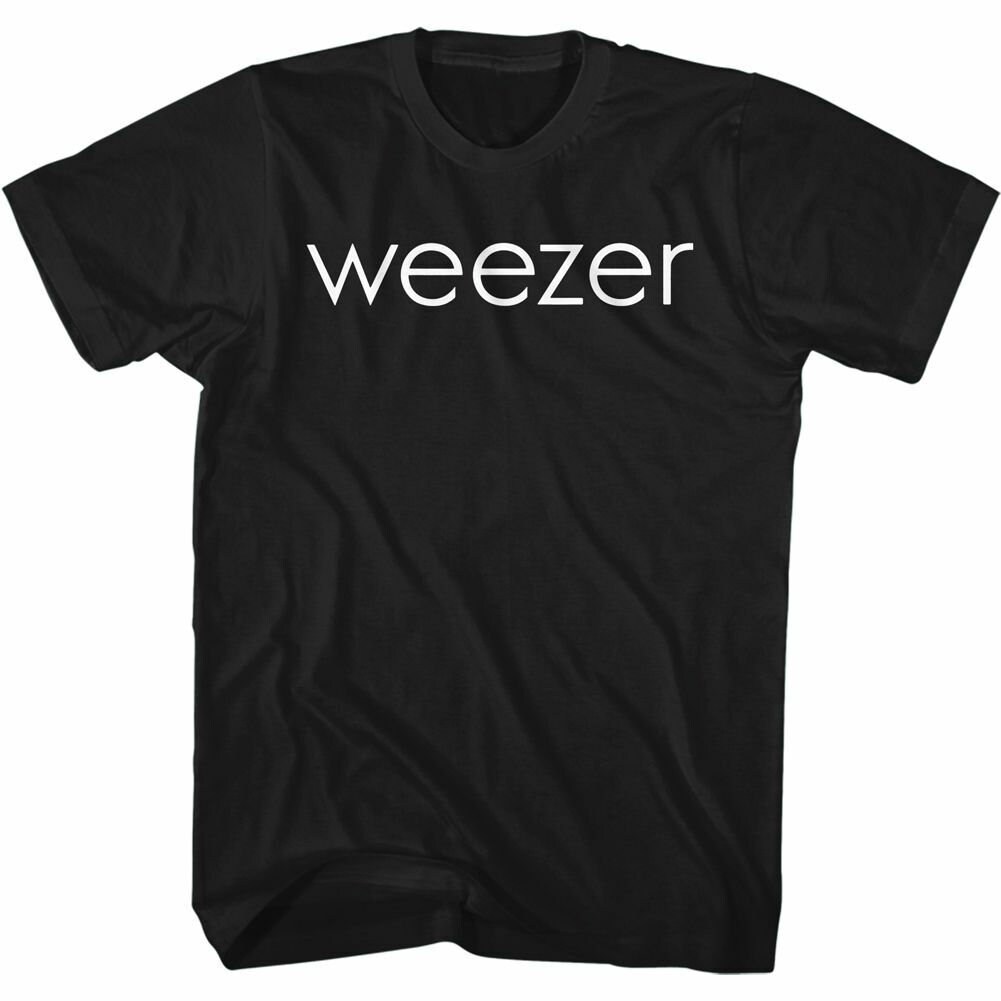 美しい Weezer White Etsy - T-shirt Adult Black Logo Weezer ミュージシャン