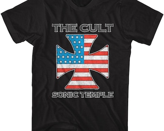 The Cult Sonic Temple Black T-Shirt