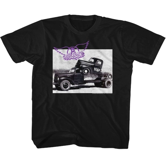 Aerosmith Pump Black Youth T-shirt - Etsy