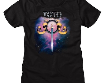 Toto Galaxy Black Women's T-Shirt
