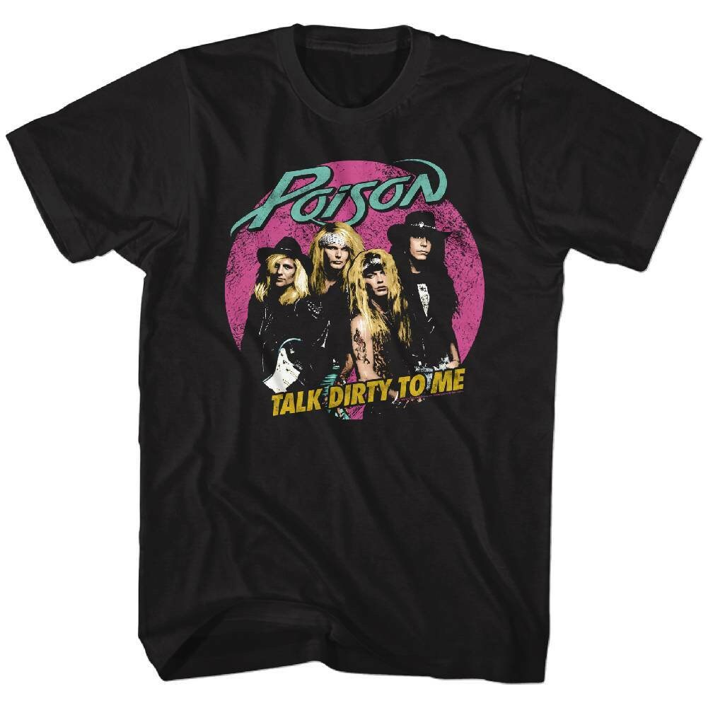 Poison Pink Circle Black Adult T-shirt - Etsy