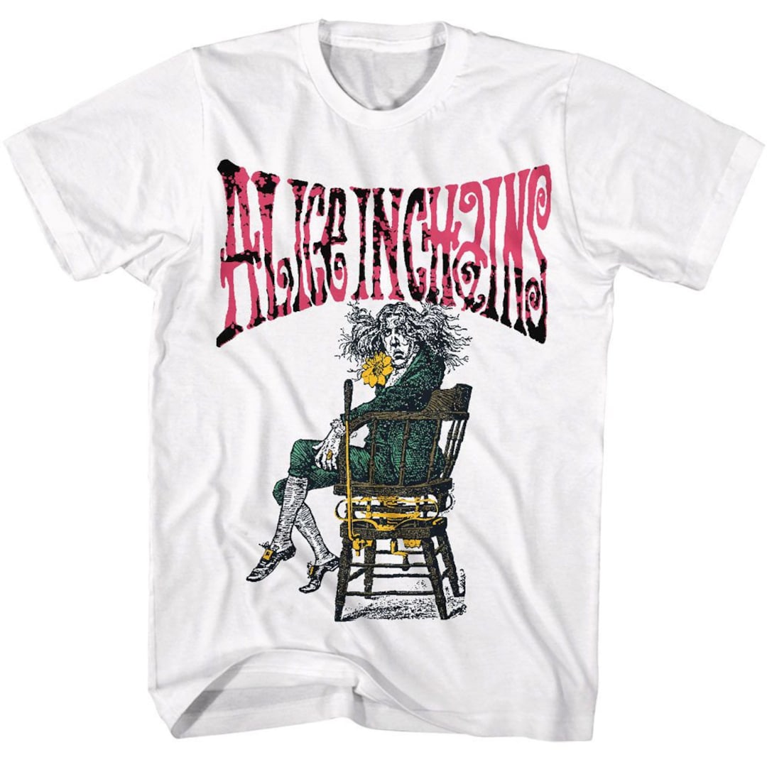 Alice in Chains Alice White T-shirt - Etsy