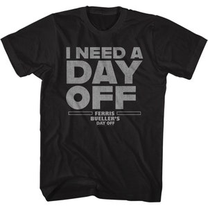 Curtindo a Vida Adoidado - Camiseta Cinza Tinta Preta Dia de Folga