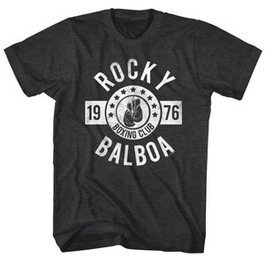 Rocky Boxing Club Black Heather T-Shirt