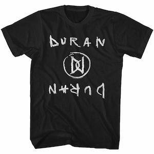 Duran Duran DD&#39;s Black Adult T-Shirt