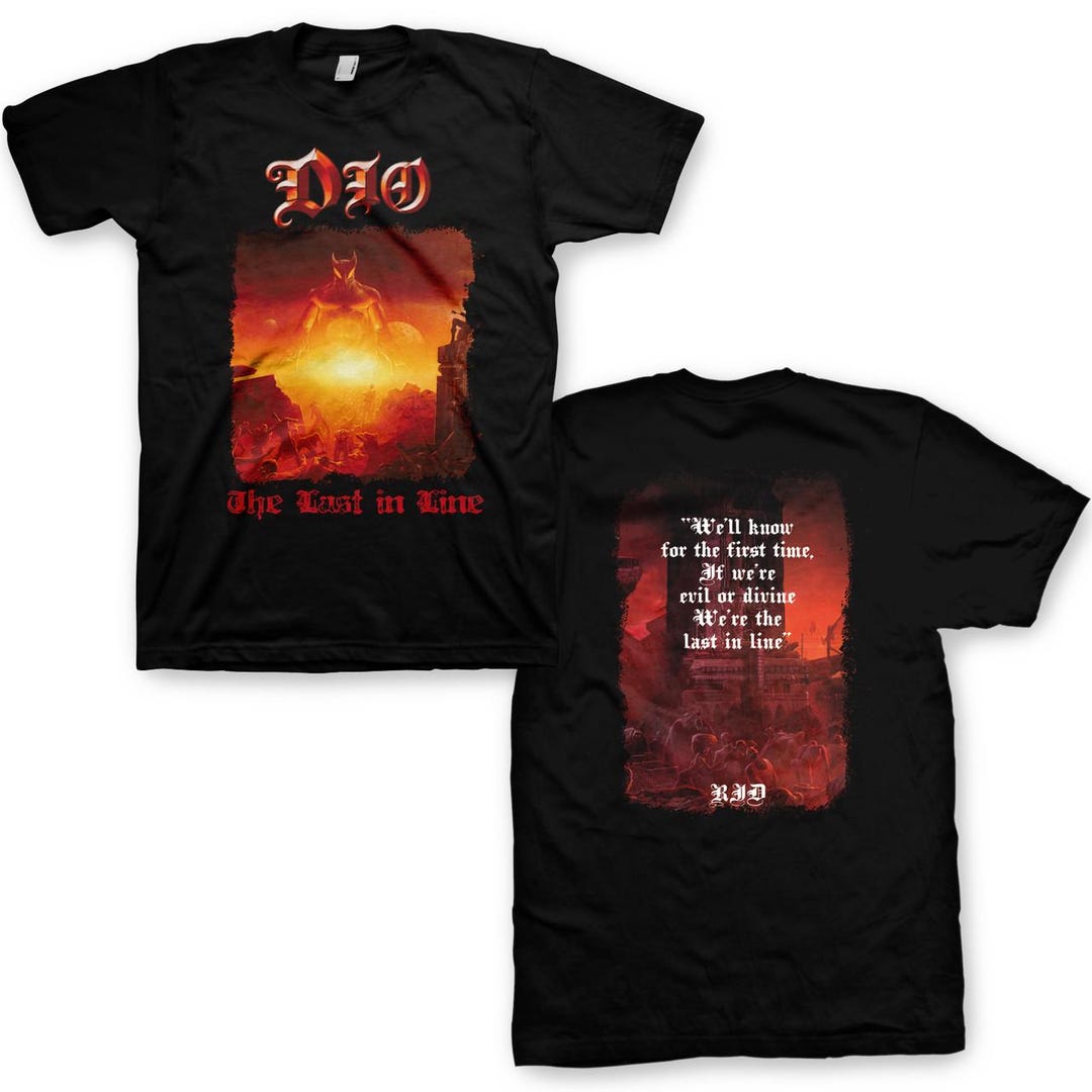 ディオ ラスト・イン・ライン Tシャツ - Etsy 日本