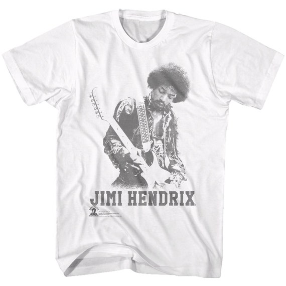 Jimi Hendrix Ghost Jimi Bianco Adulto T-Shirt - Etsy Italia